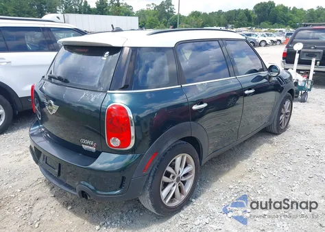 2013 Mini Countryman Cooper S z USA, uszkodzony, nr VIN WMWZC3C52DWP20729